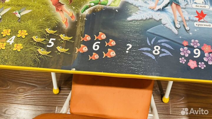 Детский столик и стульчик