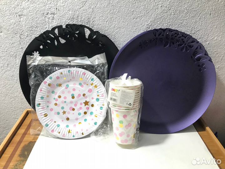 Все для праздника посуда открытка