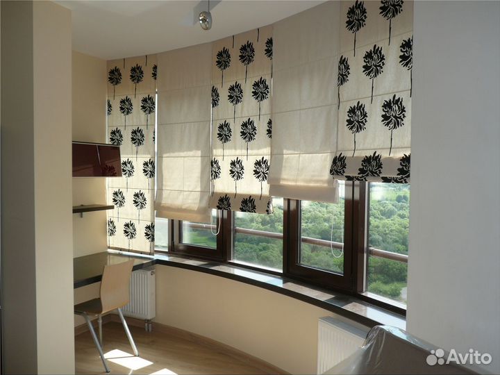 Шторы римские за 7 дней