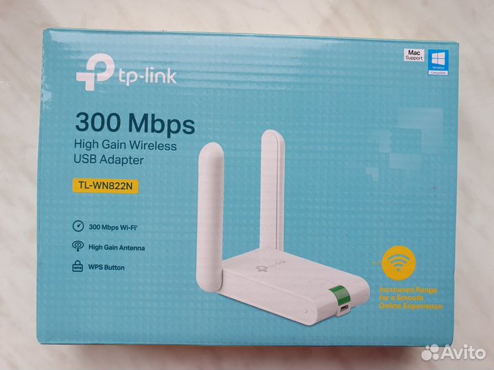 Wi-Fi адаптер TP-link TL-WN822N