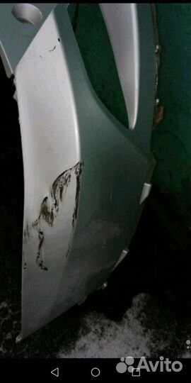 Бампер задний Toyota Rav4 2015-2018