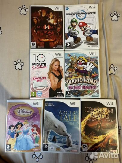 Nintendo wii+игры+wii fit plus