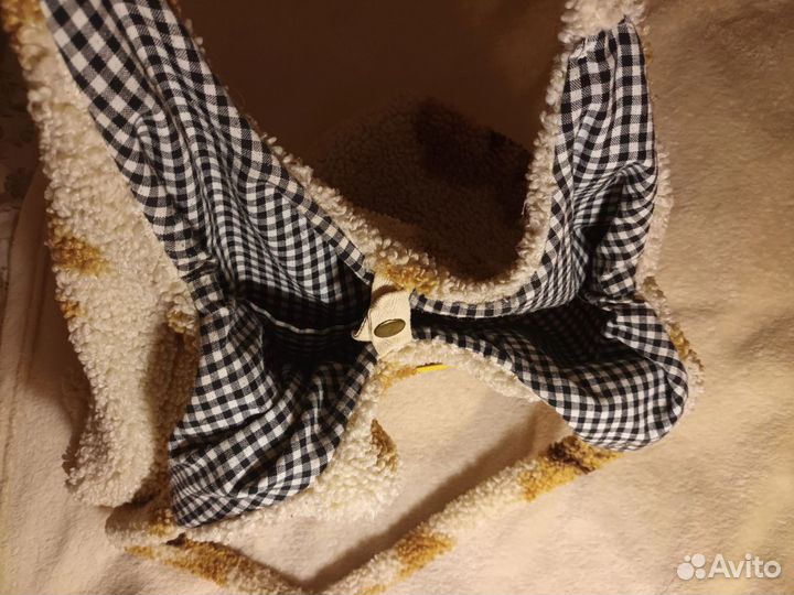 Плюшевая сумка с мишками