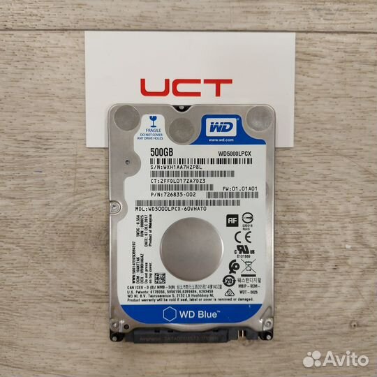 Жесткий диск WD5000lpcx Blue 500GB