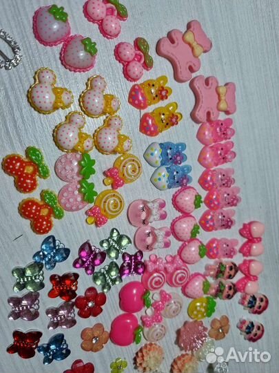 Кабашоны, серединки для бантиков