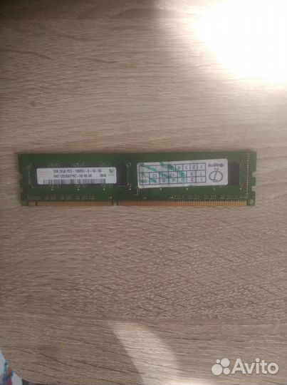 Оперативная память hynix 2Gb DD3 нерабочая