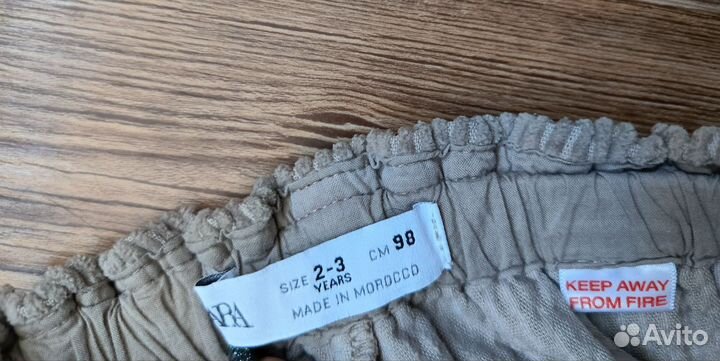 Стильные брюки/штаны Zara, р.98-100