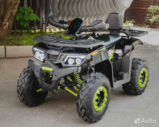 Квадроцикл Motoland Wild Track 200 LUX черн