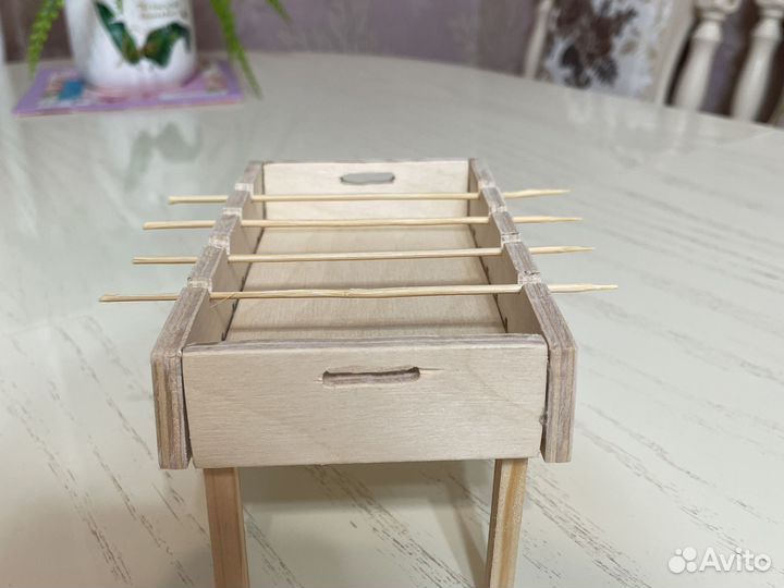 Деревянный мангал