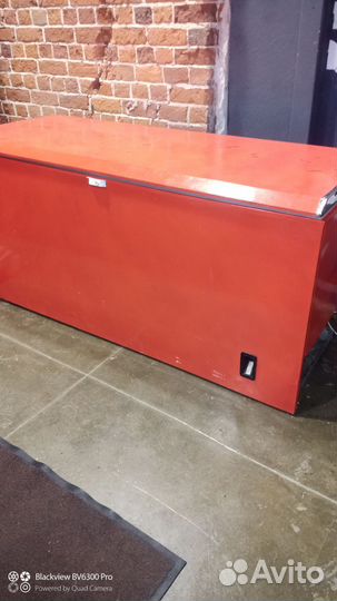 Морозильный ларь с глухой крышкой бу