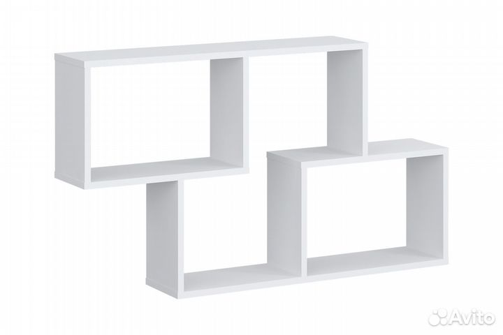 Полка навесная 2 мф 1+1