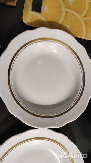 Тарелка суповая 24 см СССР