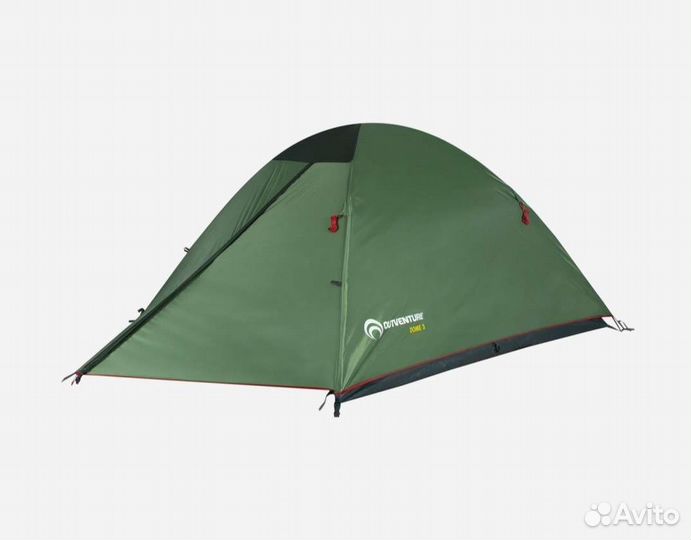 Палатка туристическая 3 местная Outventure Dome 3