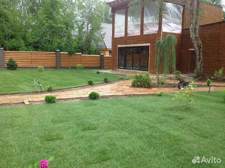 Рулонный газон напрямую от производителя