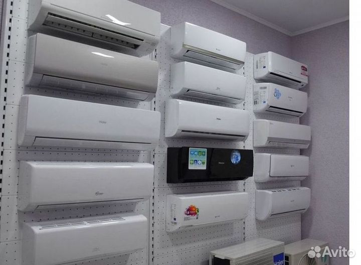 Кондиционеры с монтажом
