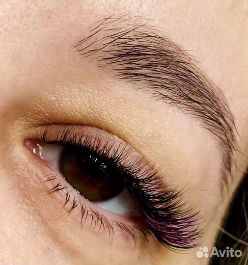 Наращивание ресниц;ламинирование;оформление бровей