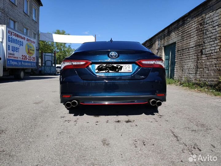 Бампер передний/задний toyota camry 70 в сборе