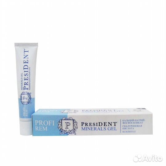 President. Гель реминерализирующий для полости рта
