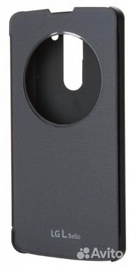 Оригинал чехол CCF-560 на LG L Bello Чёрный, Белый