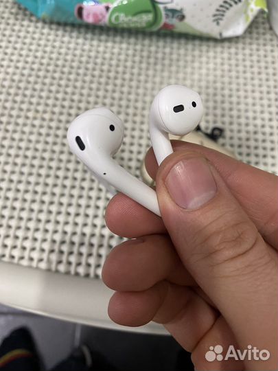 Оригинал Беспроводные наушники apple airpods 2