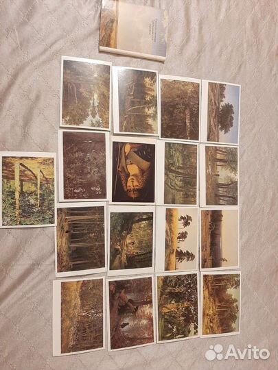 Открытки СССР живопись изобразительное искусство