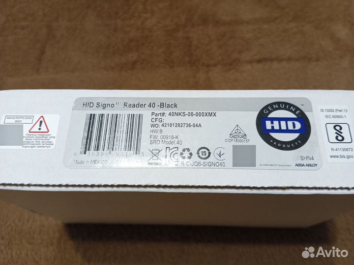 Считыватель карт HID Signo Reader 40-Black