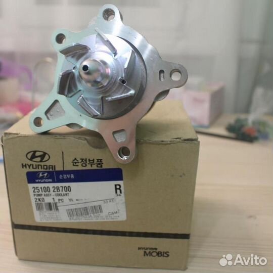 Насос водяной (помпа) KIA RIO,solaris,I20,cerato