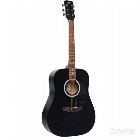 JET JD-255 BKS - акустическая гитара, дредноут, цв