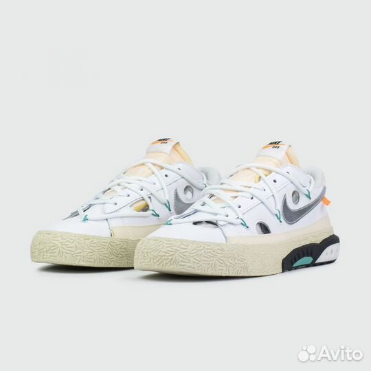 Кроссовки Nike Blazer Low x Off-White Wmns White