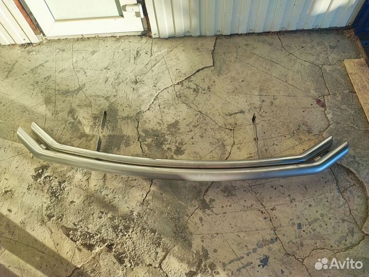 Защита бампера prado 150