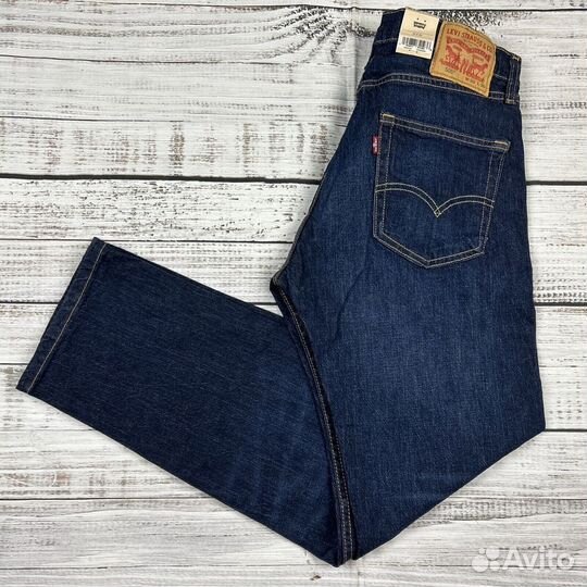 Джинсы Levis 501 Индиго на Болтах