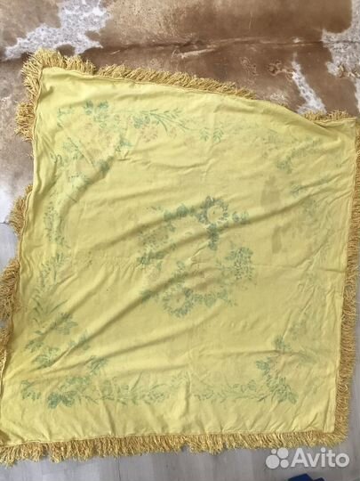 Скатерть плюш на хб СССР