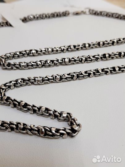 Серебряная цепь проба 925 Арт.008866700124