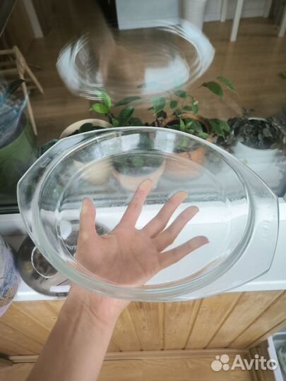 Блюдо стеклянное