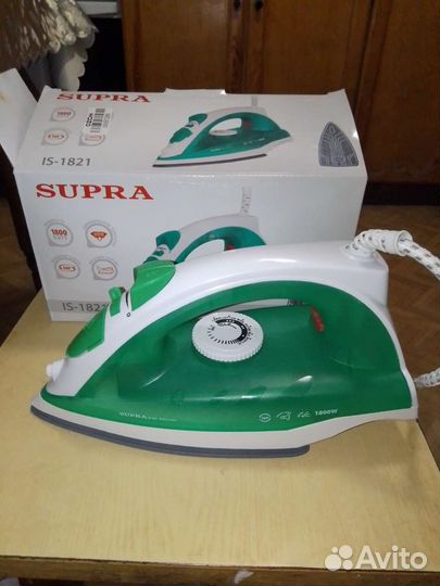 Утюг новый supra, торг