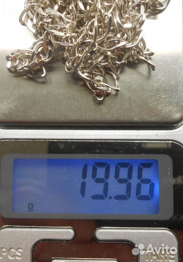 Серебряная цепочка 925 пробы, новая
