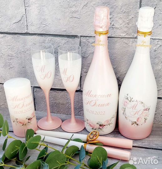 Свадебные аксессуары на стол