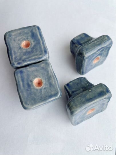 Ручка из керамики «Пуговка»