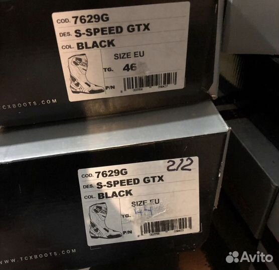 Мотоботы tcx gtx 43/44