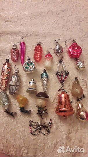 Елочные игрушки СССР