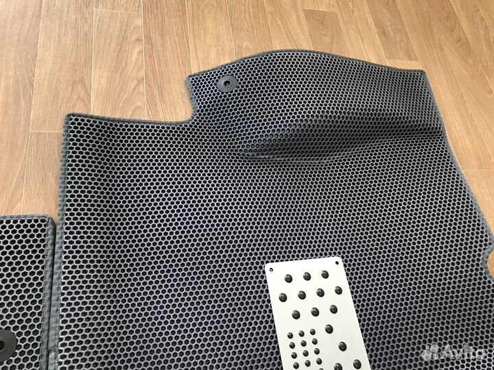 Ковры в салон Газель Темно-серый + подпятник