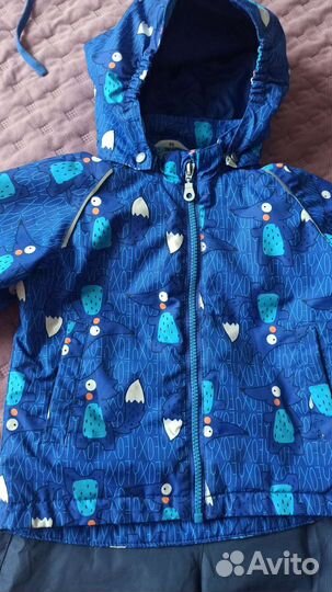 Костюм демисезонный lassie 86 с шапочкой