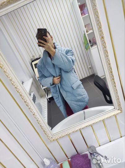 Куртка плащ женская осенняя 52