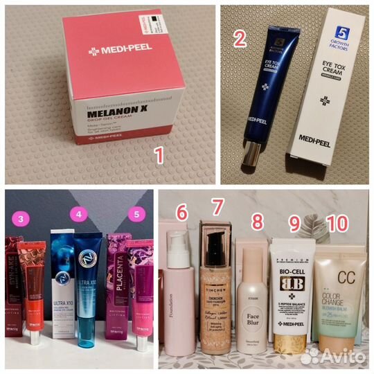 Косметика уход лицо/глаза/макияж Корея