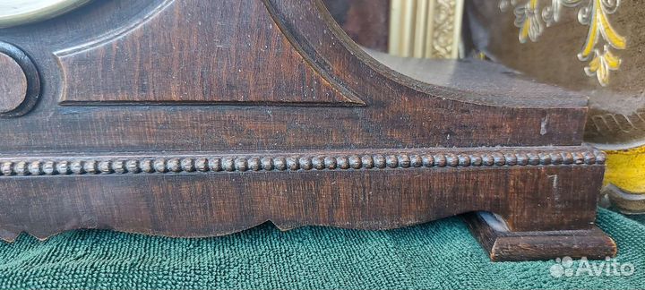 Антикварные Настольные часы кабинетные junghans