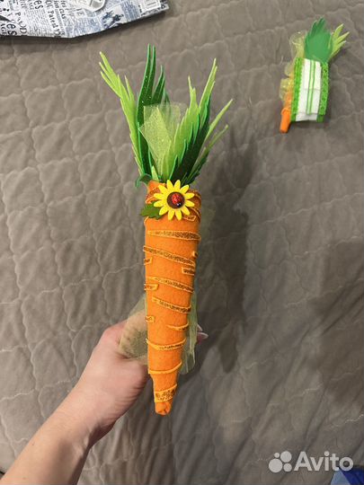 Ободок морковка