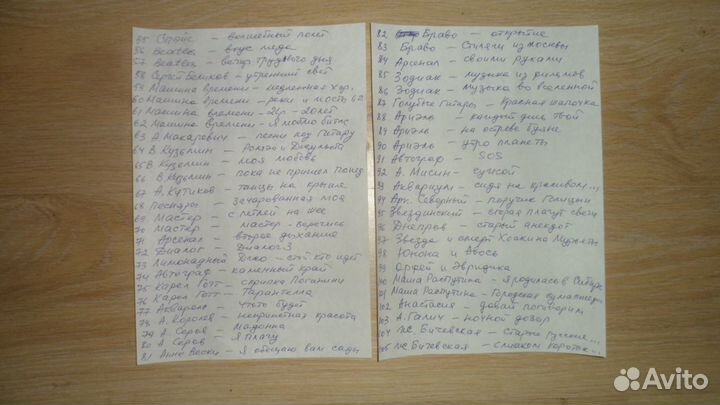 Виа СССР на кассетах и виниле-редкие