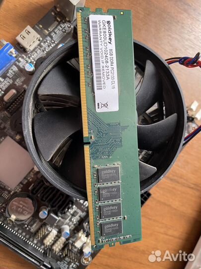 Материнская плата 1151/i5 6400/8gb