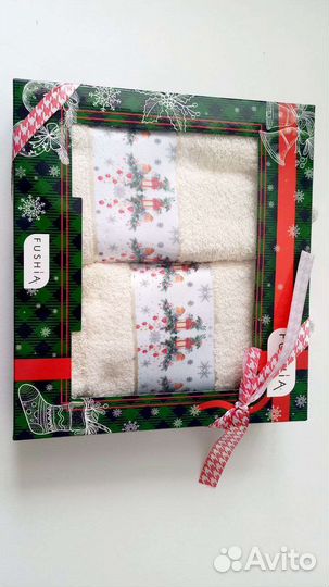 Набор махровых полотенец