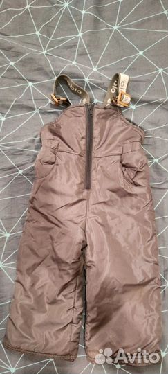 Полукомбинезон демисезонный 80